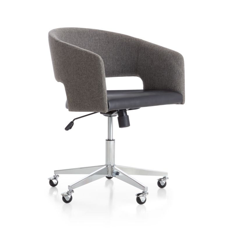 Don Upholstered Office Chair - Image 2