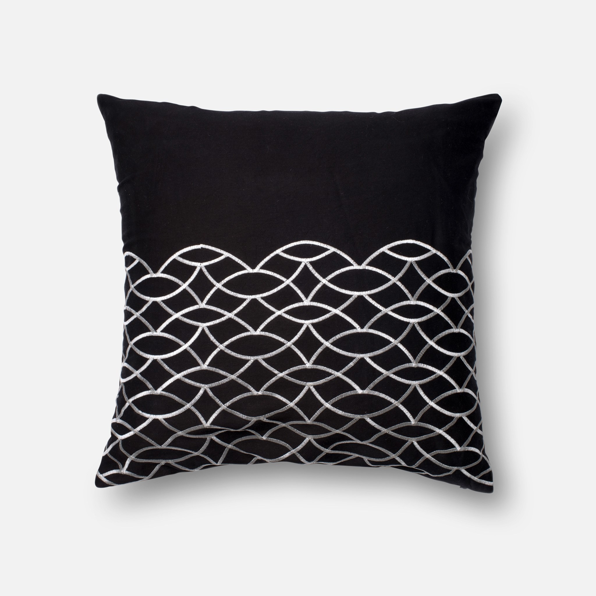 PILLOWS - BLACK / WHITE - 22" X 22" Cover Only - Image 0