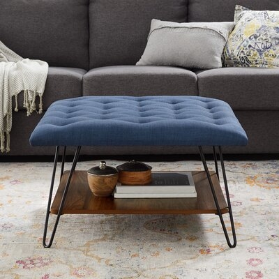 Nestor Tufted Cocktail Ottoman - Image 0