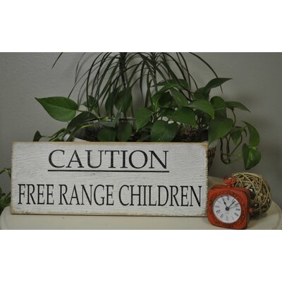 Charlayne Caution Free Range Children - Image 0