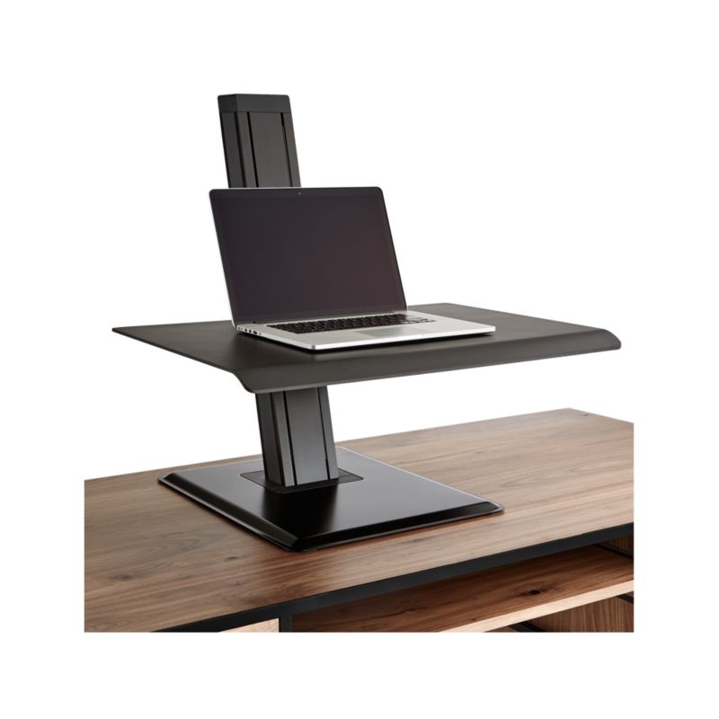 Humanscale ® Black Laptop Quickstand Eco Standing Desk Converter - Image 4
