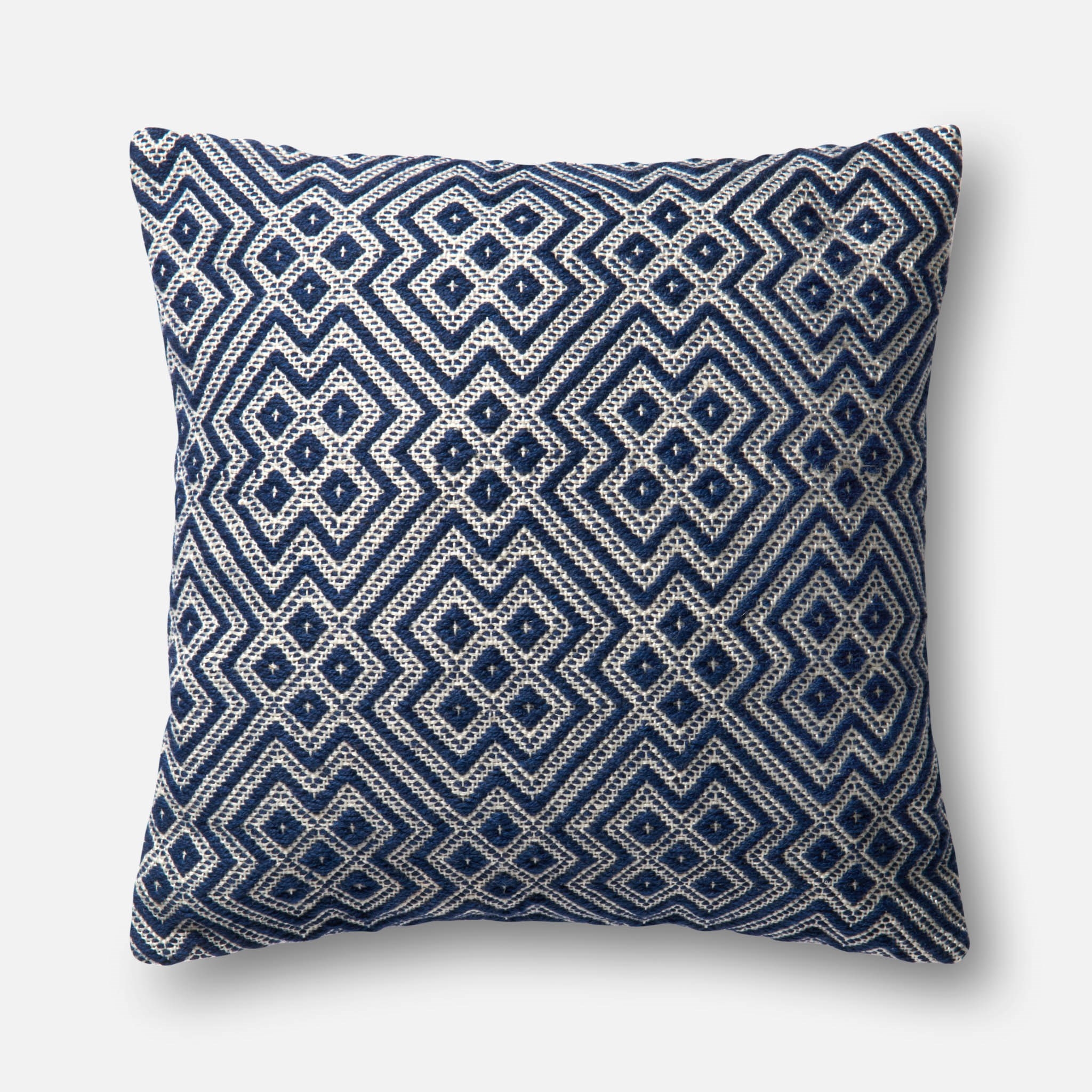 PILLOWS - NAVY / WHITE - 22" X 22" Cover Only - Image 0