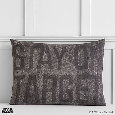 Star Wars(TM) Space Chase Sham, Standard, Charcoal - Image 0