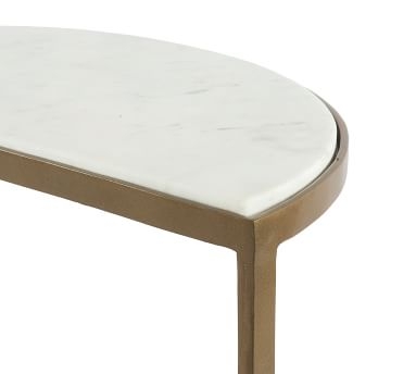 Marla Marble End Table - Image 1