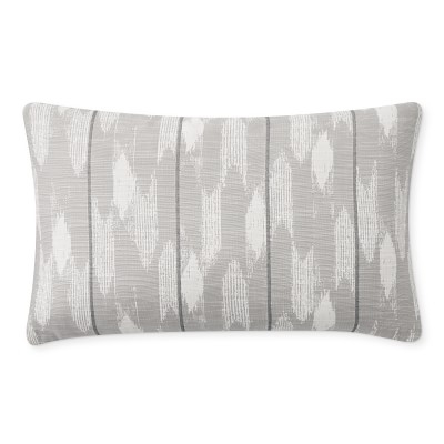 Perennials Sultan Swing Pillow Cover, 14" X 22", Grey - Image 0