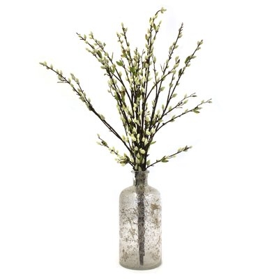 Pussy Willow Flowering Branch in Jar - Image 0