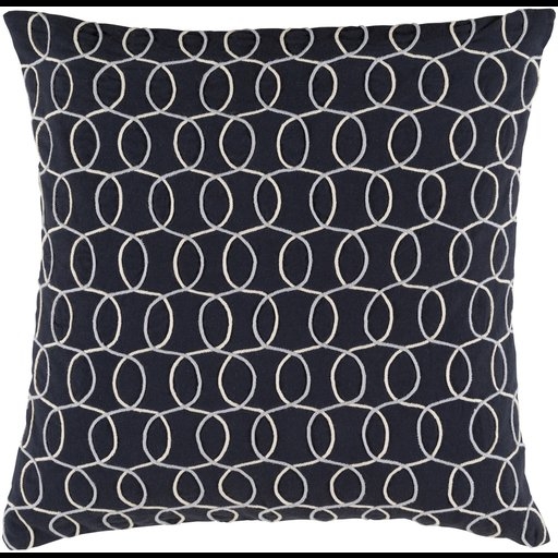 Solid Bold II Throw Pillow, 18" x 18", with down insert - Image 2