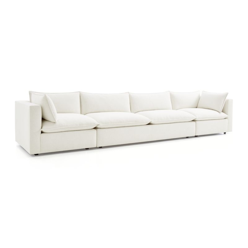 Lotus Deep Modular 3-Piece Extra Long Sofa Sectional - Image 1