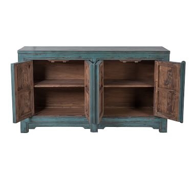 Ashworth Buffet Cabinet, Antiqued Blue - Image 3