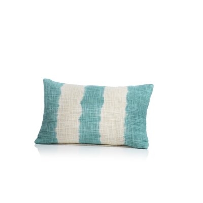 Mcfee Tie Dye Stripe Cotton Lumbar Pillow - Image 0
