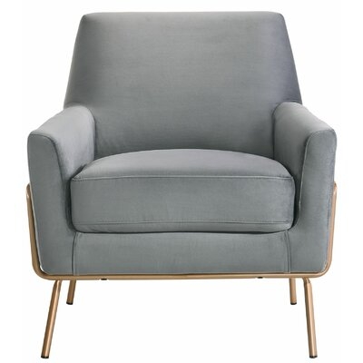 Mayo Modern Armchair- Light Gray - Image 1