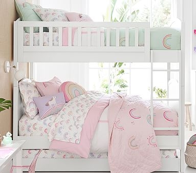 Molly Rainbow Quilt, Full/Queen, Blush - Image 1