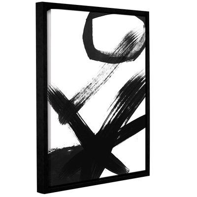 'Brush Stroke III' Framed Painting Print - Image 0