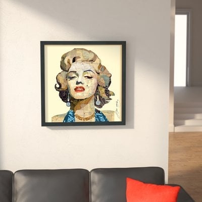 'Homage to Marilyn' Graphic Art Print - Image 0