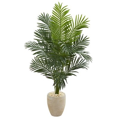 Faux Paradise Floor Palm Tree in Planter - Image 0