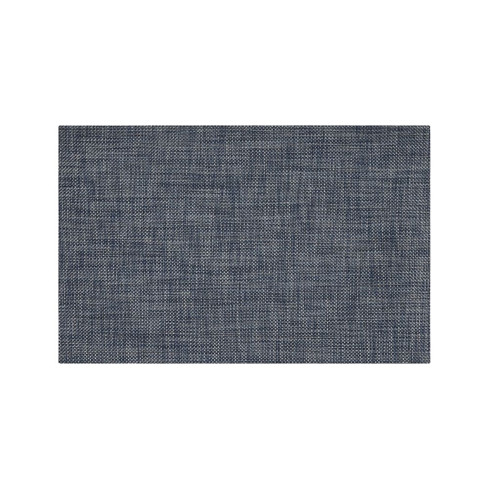 Chilewich ® Basketweave Denim Woven Indoor/Outdoor Floormat 23"x36" - Image 0