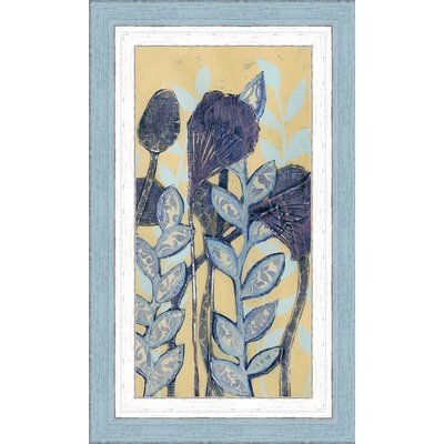 'Chromatic Floral Mix I' Framed Painting Print - Image 0