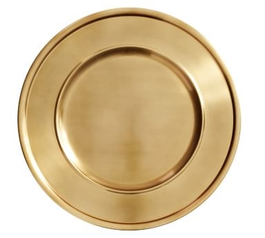 Antique Gold Charger - Image 1