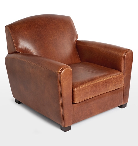 Doyle Leather Club Chair - Image 4