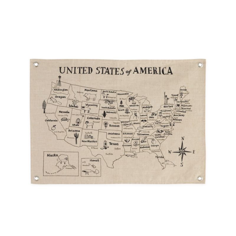 Canvas United States Map - Image 3