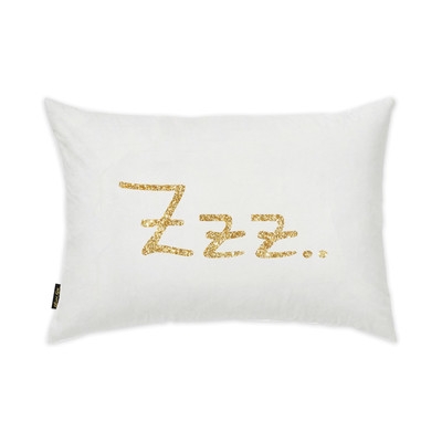 Quintrell ZZZ Gold Lumbar Pillow - Image 0