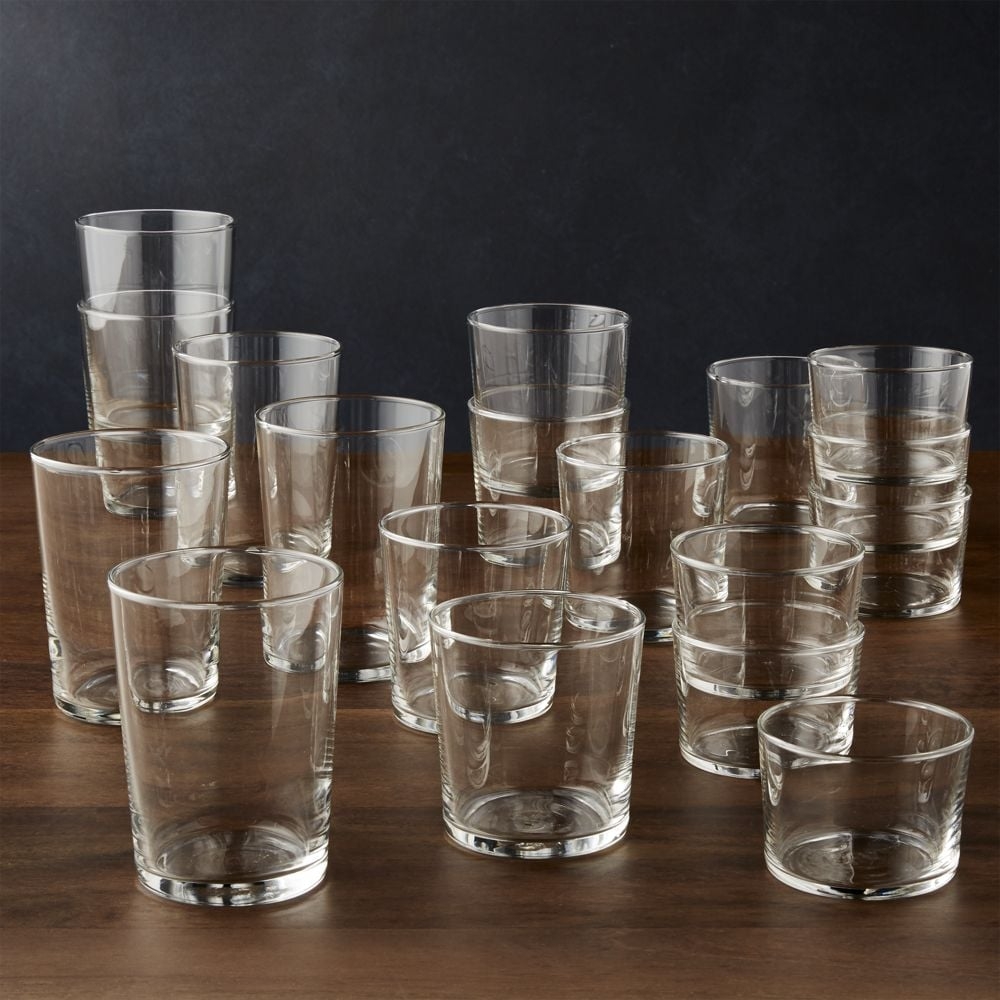 Bodega Mixed Glasses, Set of 18 - Image 0