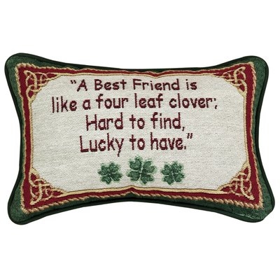 Irish Treasures Word Lumbar Pillow - Image 0