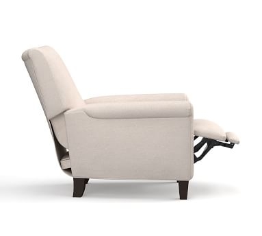 Irving Roll Arm Upholstered Recliner without Nailheads, Polyester Wrapped Cushions, Performance Everydayvelvet(TM) Buckwheat - Image 2