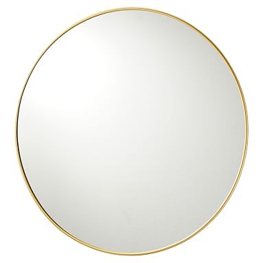 Metal Framed Mirrors- 38'' - Brass - Image 0