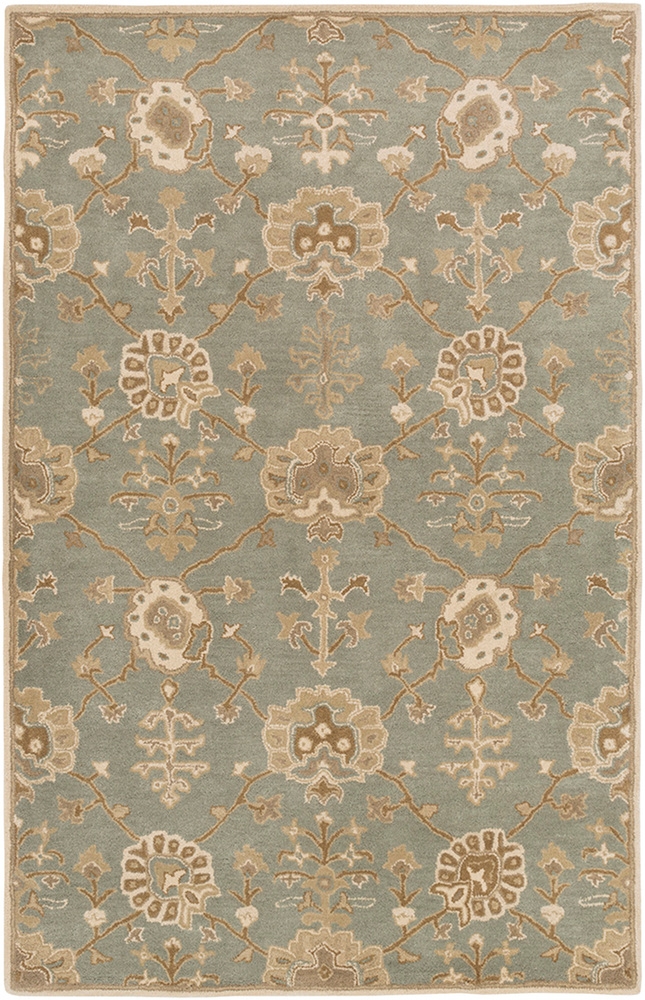 Caesar Green Indoor 6' x 9' Handmade Rug - Image 1