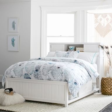 Beadboard Storage Bed, Full, Simply White - Image 5