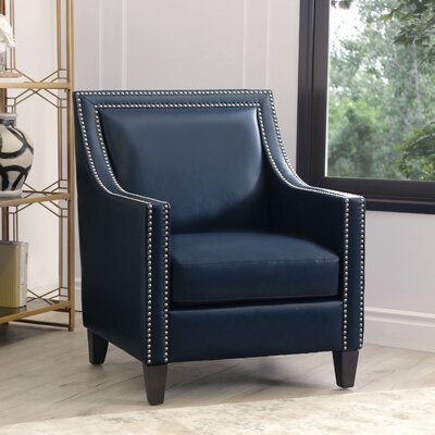 Stahlman Faux Leather Armchair - Image 0