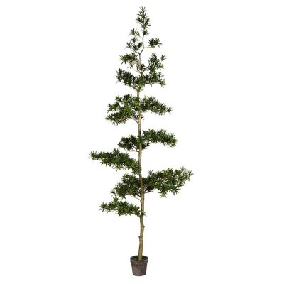 Artificial Potted Floor Foliage Tree in Pot - Image 0
