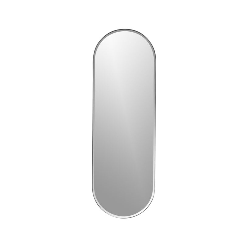 Edge Silver Capsule Wall Mirror - Image 4
