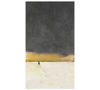 Neutral Colorfield Canvas, 30 x 54" - Image 0
