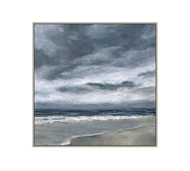 Sea Meditation Framed Canvas, 31" x 31" - Image 0