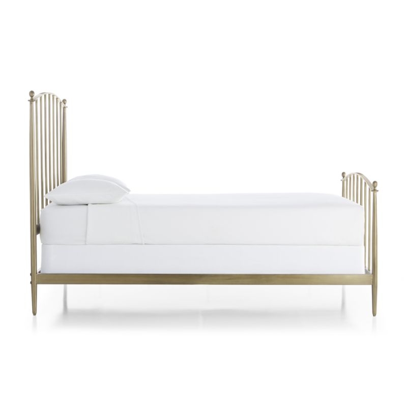 Mason Brass Queen Bed - Image 2