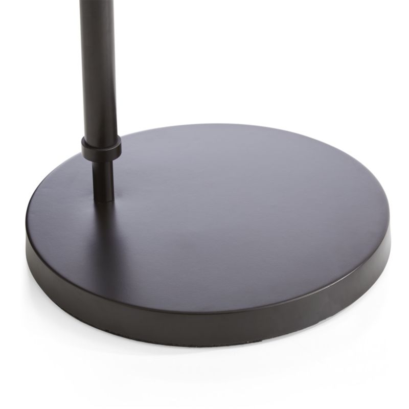 Petite Bronze Adjustable Arc Floor Lamp - Image 4