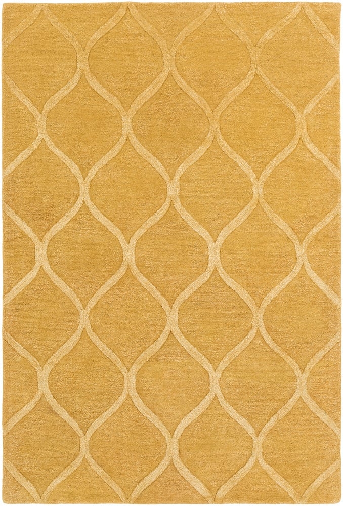 Urban Yellow Indoor 3' x 5' Handmade Rug - Image 0