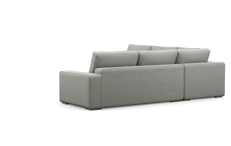Ainsley Corner Sectional with Ecru Fabric and Natural Oak legs - Image 4