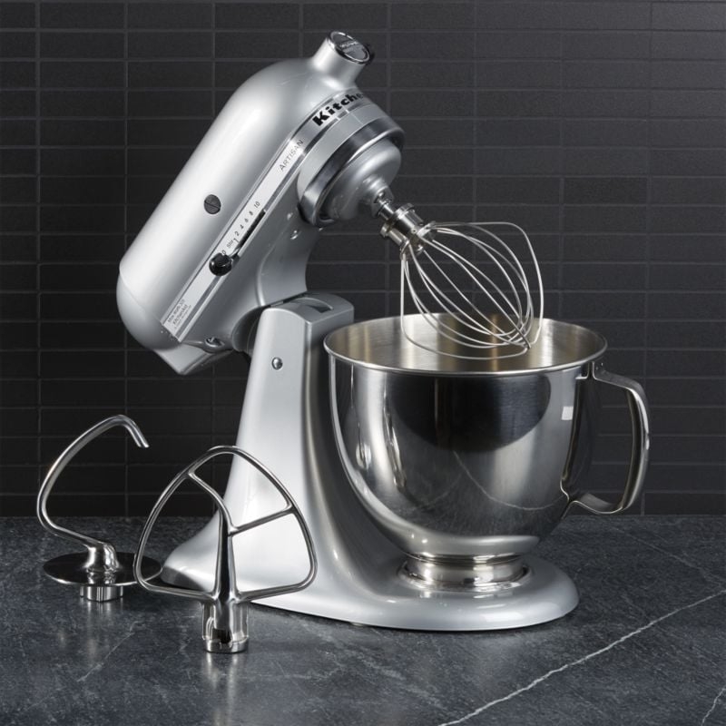 KitchenAid ® Stand Mixer Stainless Steel Mixing Attachments, Set of 3 - Image 1
