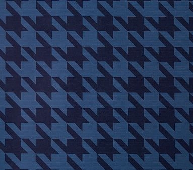 Navy Houndstooth Peel &amp; Stick Wallpaper - Image 2