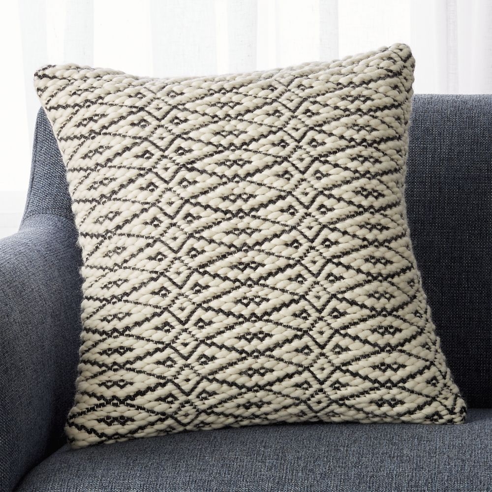Morando Moroccan Pillow with Feather-Down Insert 20" - Image 0