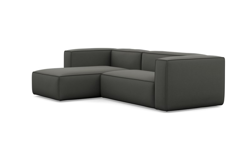 Gray Sectionals with Charcoal Fabric - Image 4