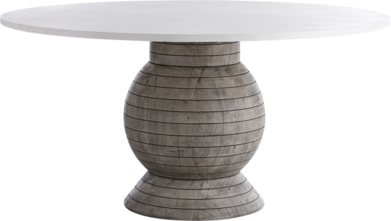 Balance Round Pedestal Dining Table - Image 1