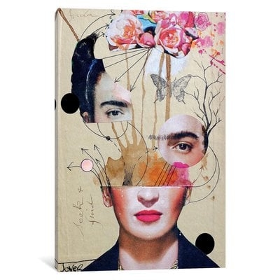 'Frida for Beginners' Graphic Art Print on Canvas - Image 0