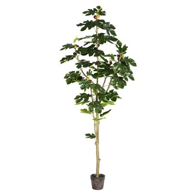 Artificial Potted Fig Floor Foliage Tree in Pot - Image 0