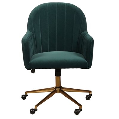 Flanigan Channel Tufted Task Chair - Image 0