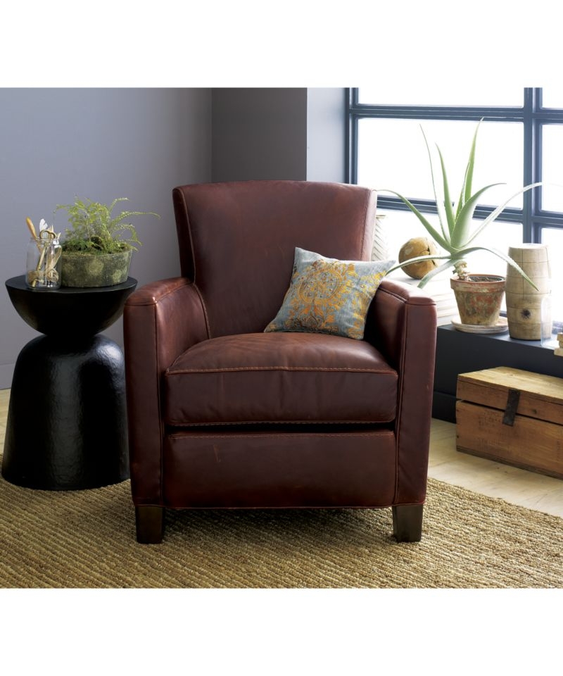Briarwood Leather Accent Chair - Image 3