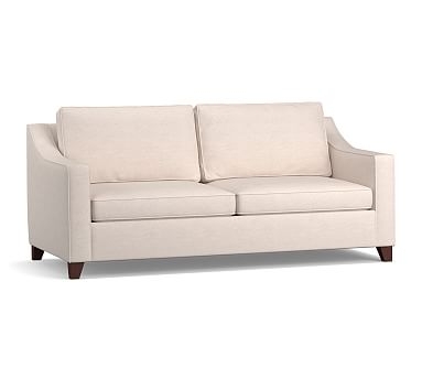 Cameron Slope Arm Upholstered Deep Seat Sofa 2-Seater 85", Polyester Wrapped Cushions, Performance Tweed Ecru - Image 0